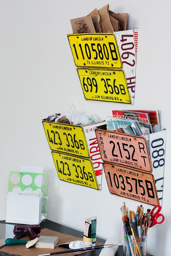 License Plate DIY Project Ideas Roost + Restore