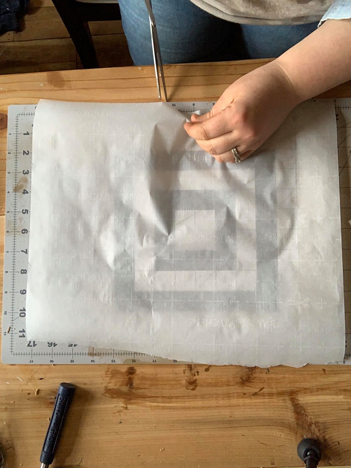 Easy Ink Transfer Using Parchment Paper Roost + Restore