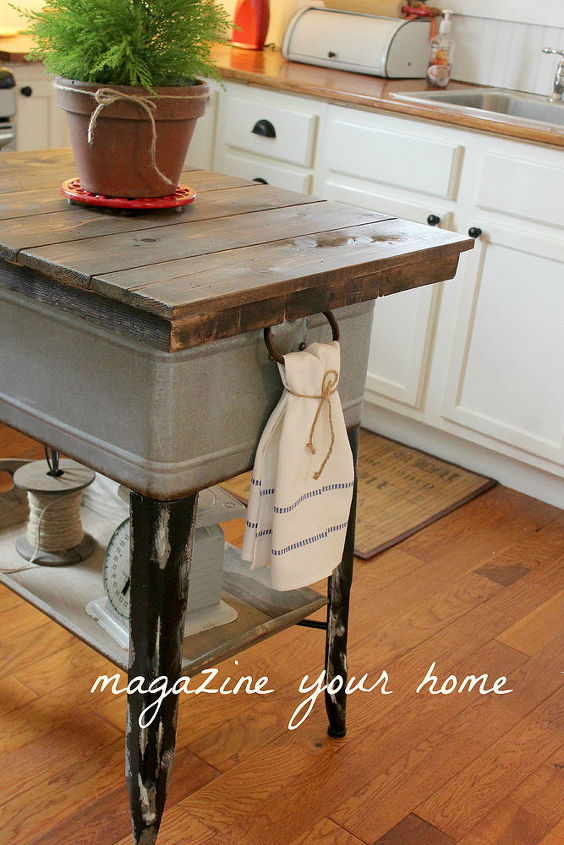 5 Repurposed Kitchen Island Tutorials