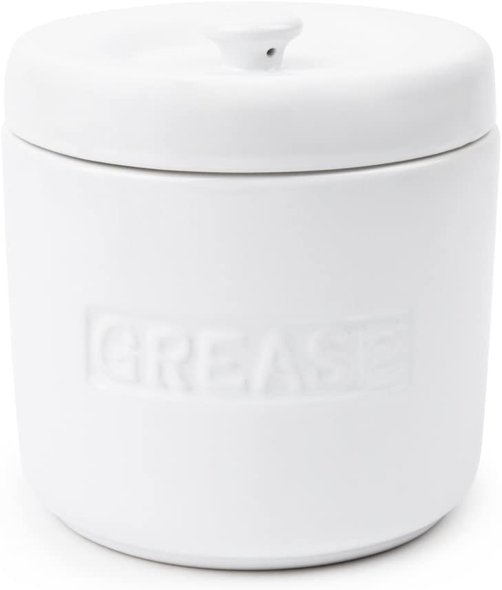 ceramic grease container 