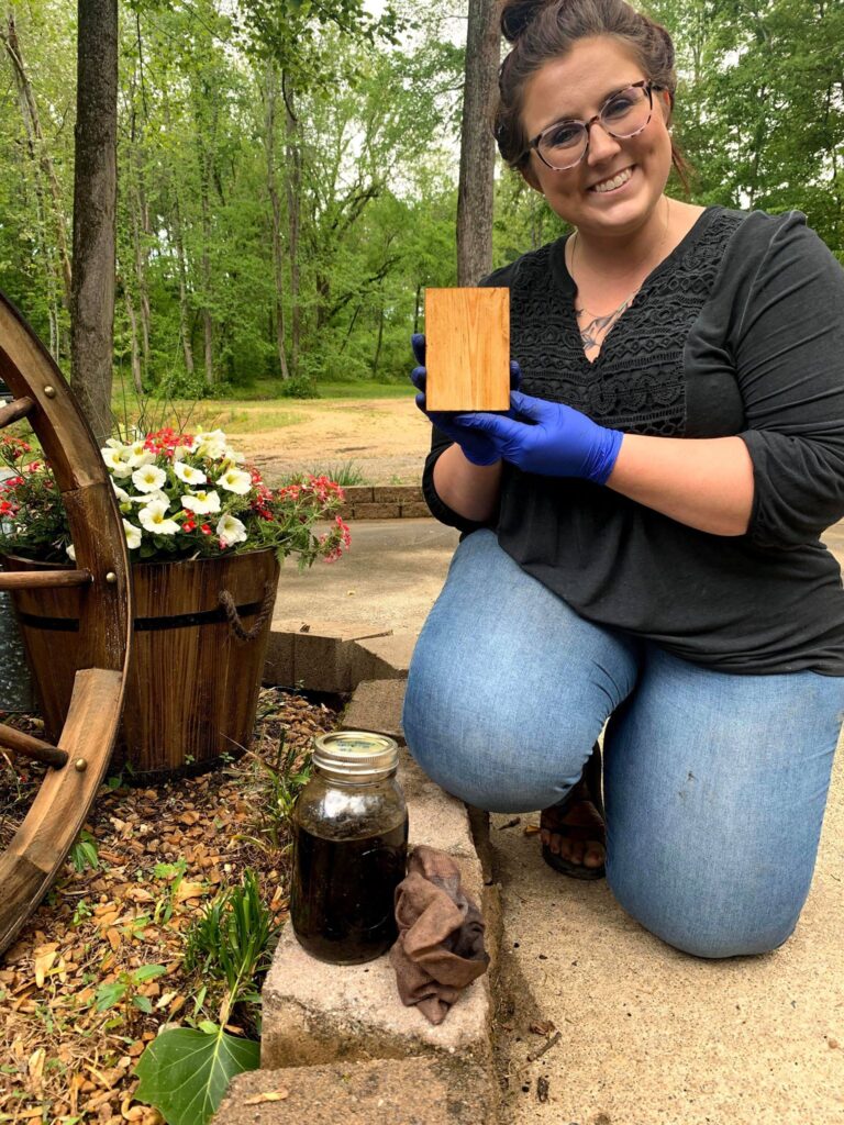 DIY Walnut Wood Stain - Roost + Restore