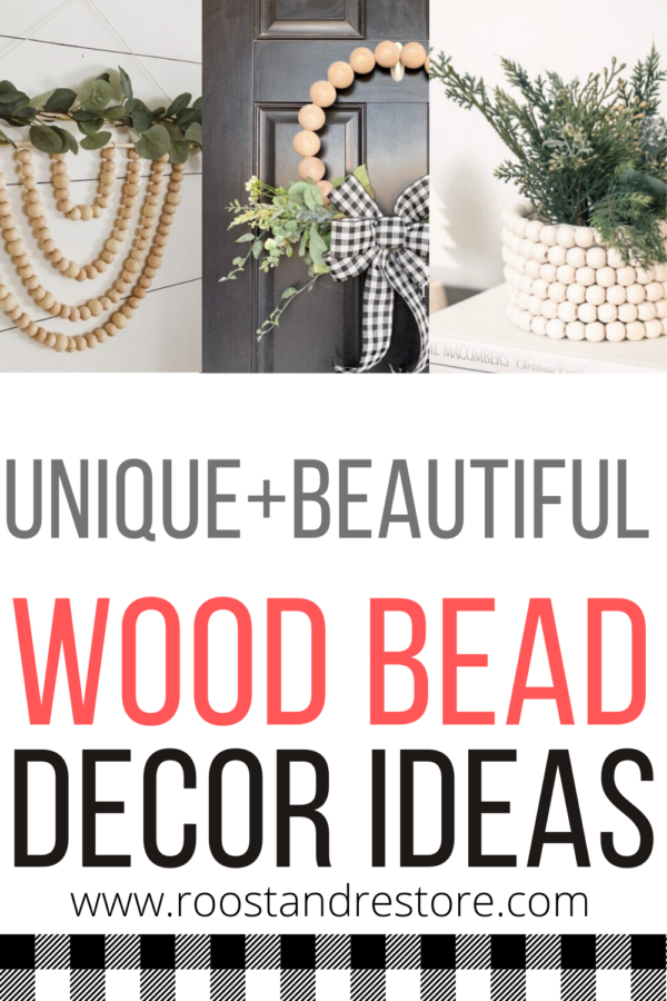 Unique Ways To Use Wood Beads In Your Home Decor Roost Re - Wood Bead Decor Ideas