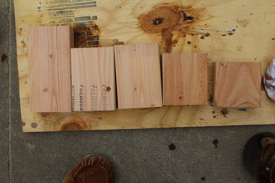 How to Make Decorative Wood Blocks - Roost + Restore