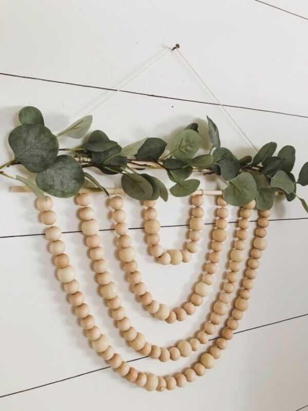 8 Cool Things to Make with Wood Beads (Easy Home Decor)