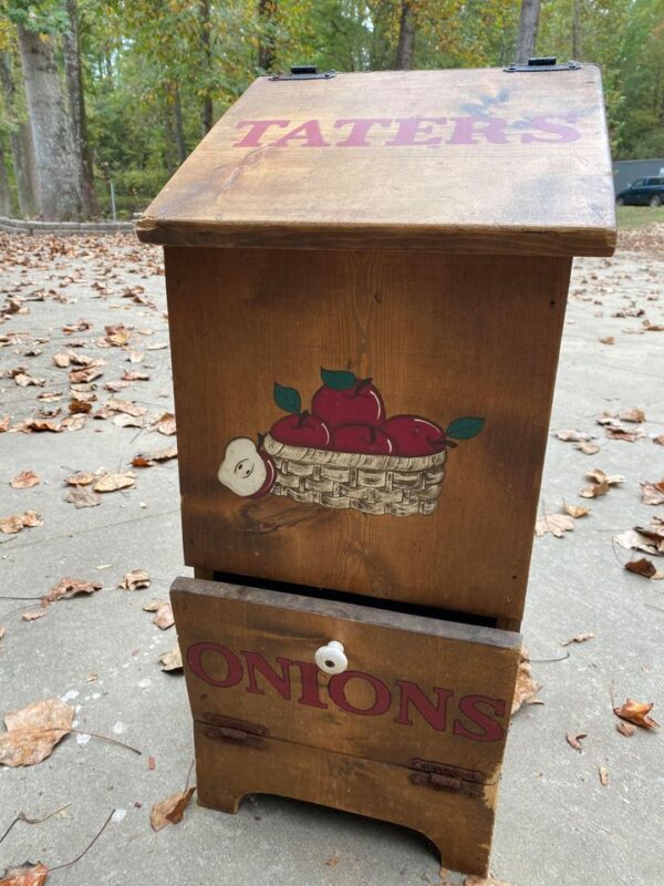 Wood Bleached Potato Box Makeover Roost Restore