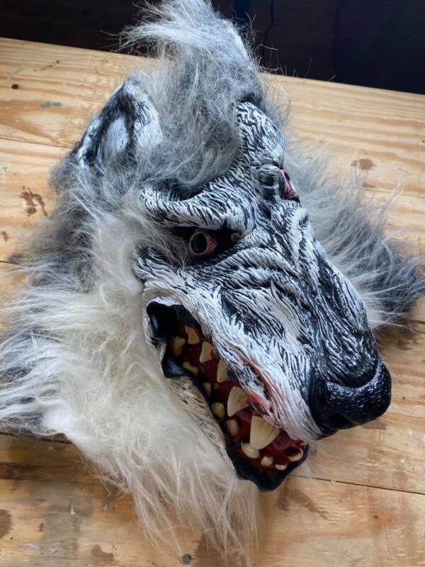 wolf mask diy halloween costume 