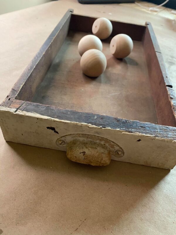 diy tray using old drawer