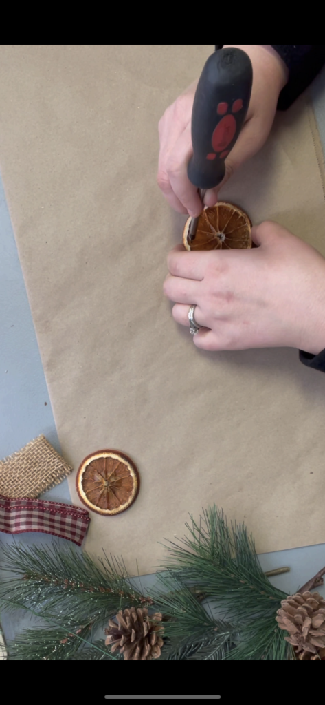 How to Make Orange Slice Ornaments - Roost + Restore