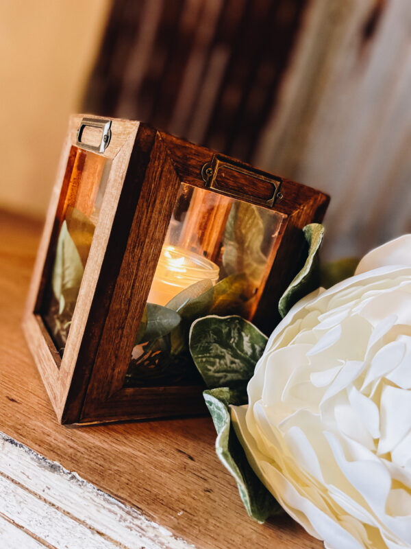 DIY Mirror Box Wedding Centerpiece, Dollar Tree