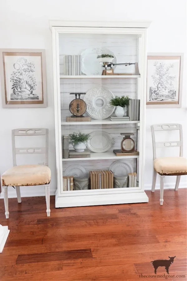 Modern farmhouse curio deals cabinet