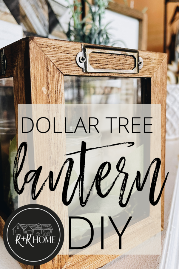 Dollar Tree Lantern DIY - Roost + Restore