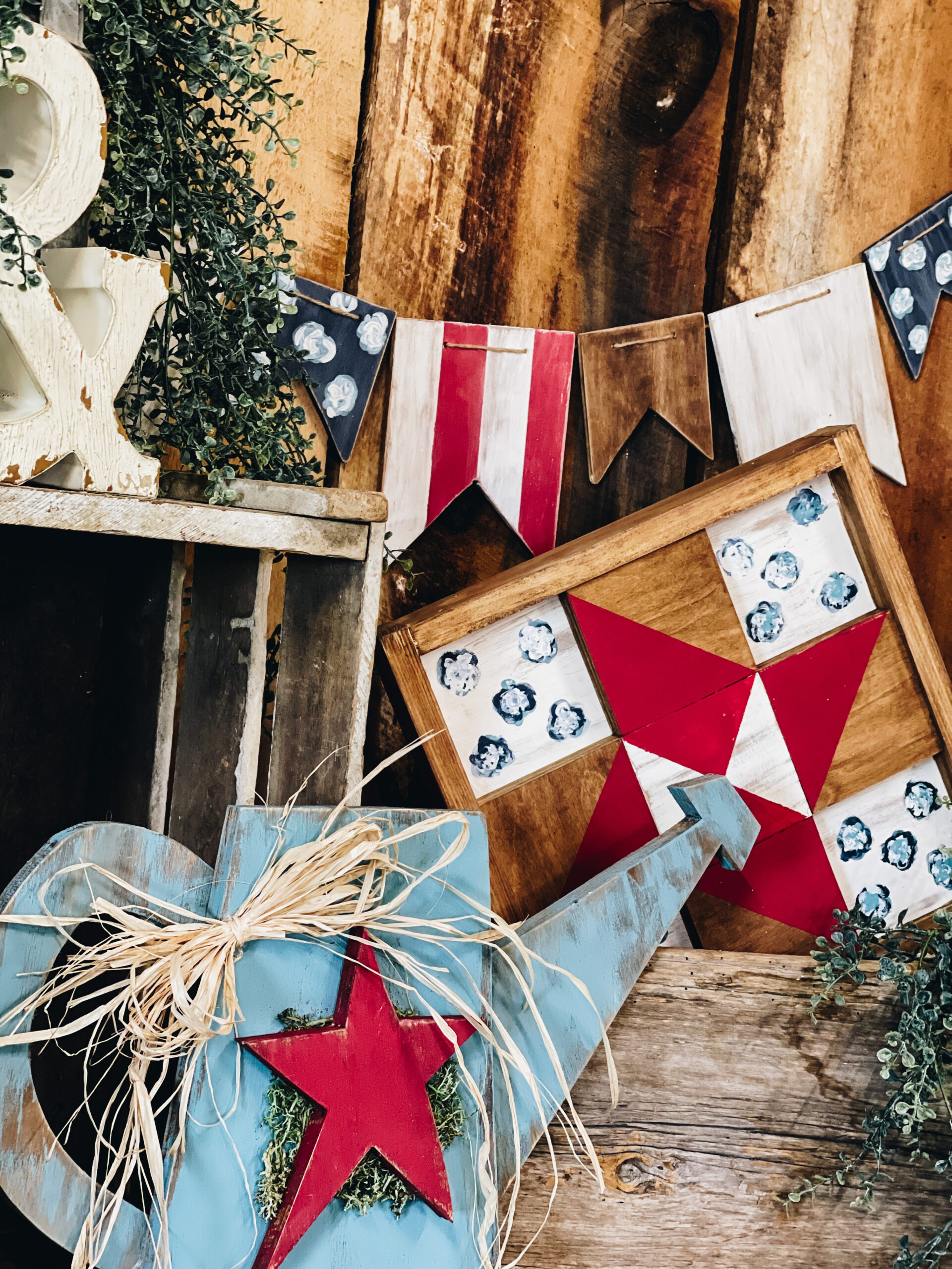 Rustic Patriotic Decor: Embrace the Spirit of Freedom