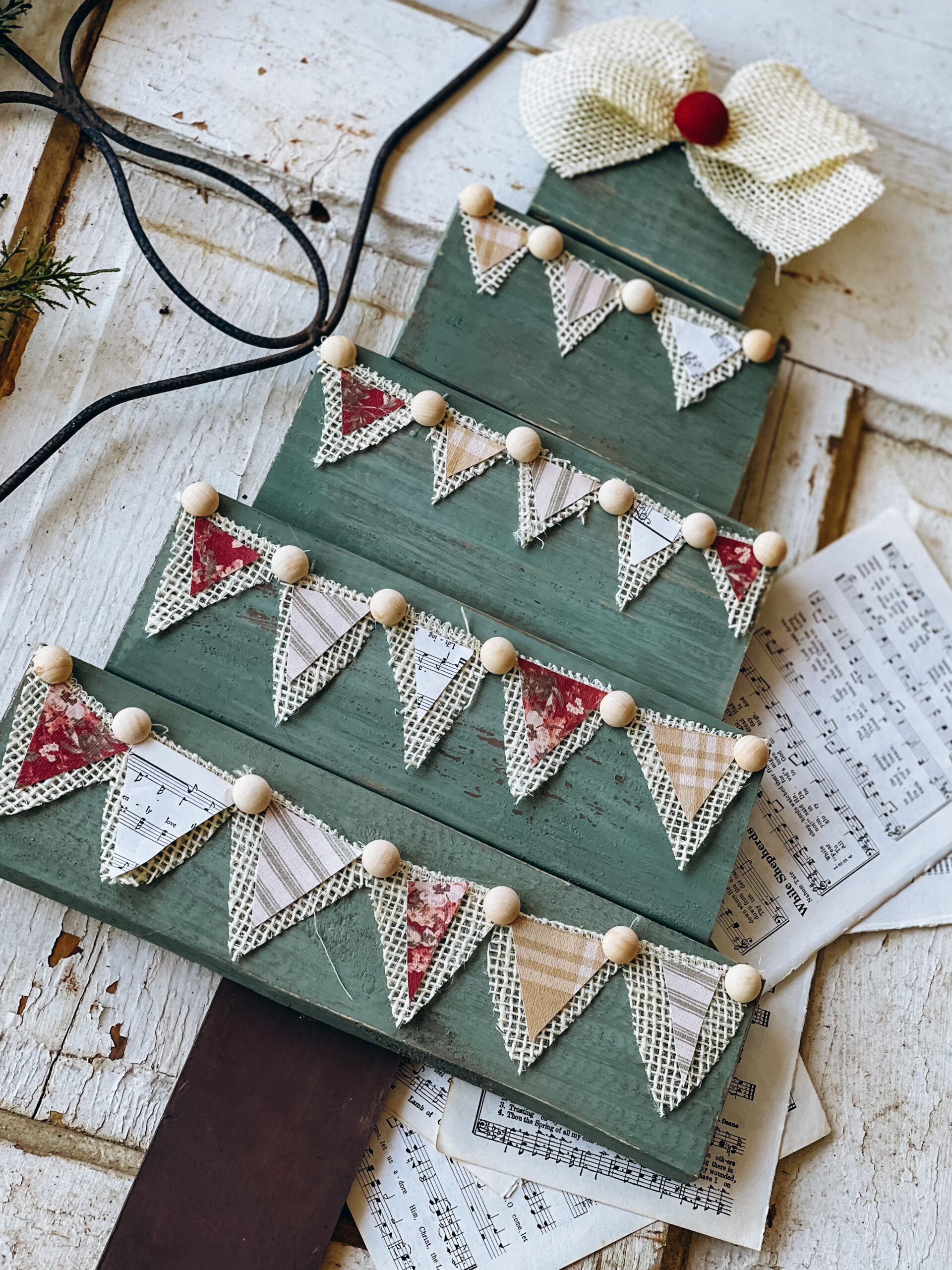 scrap wood christmas tree